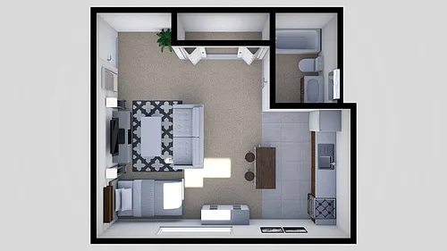 Floor plan Studio