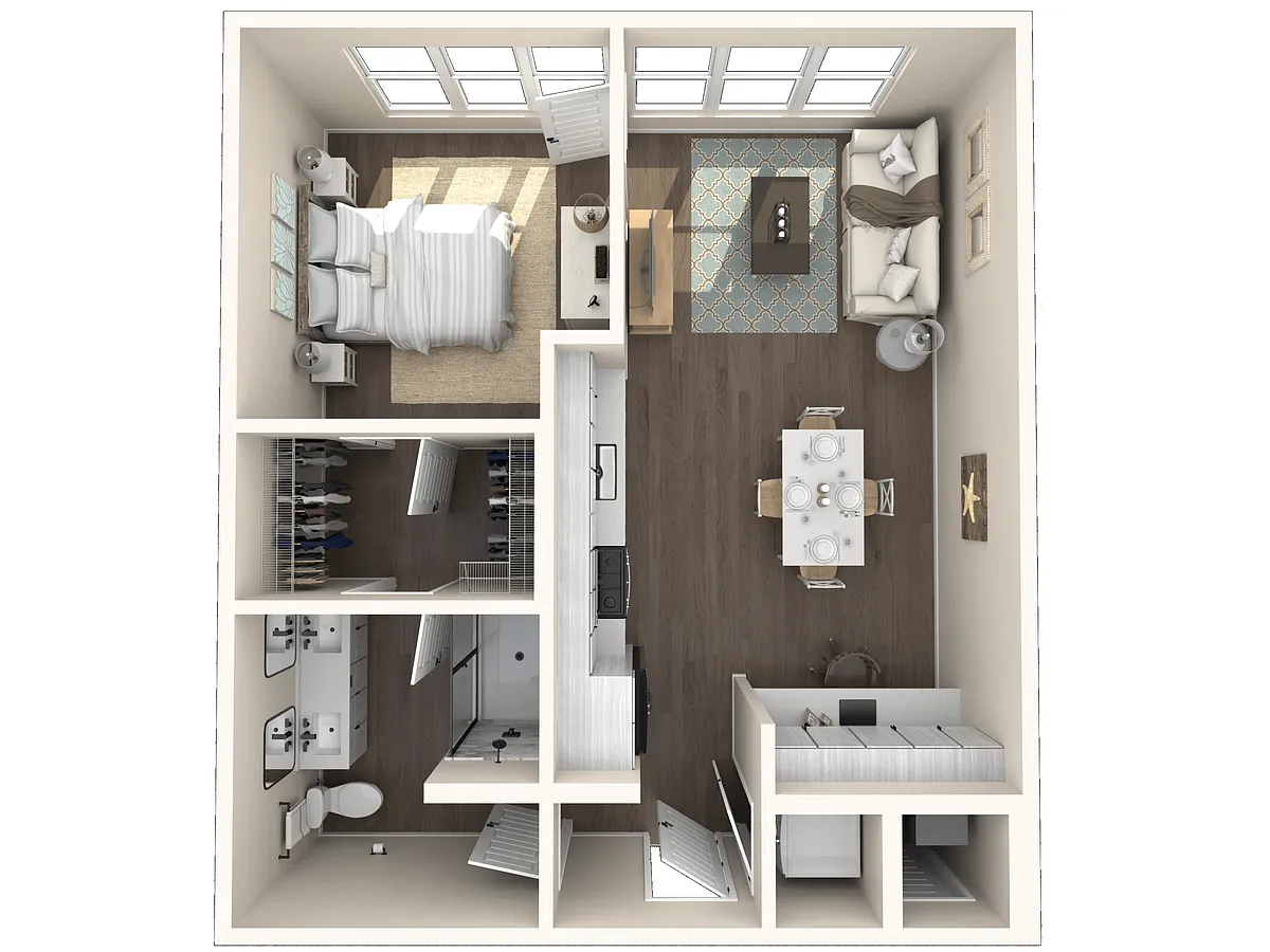 Floor plan A02
