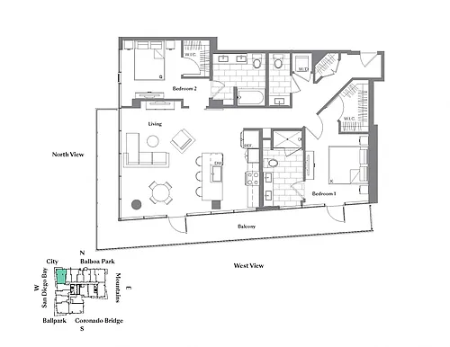 Floor plan 2D1