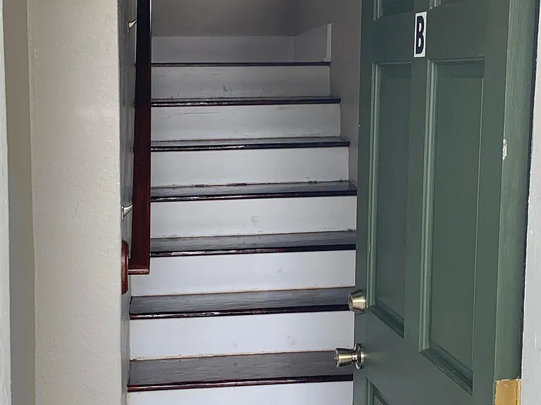 Front entrance stairwell