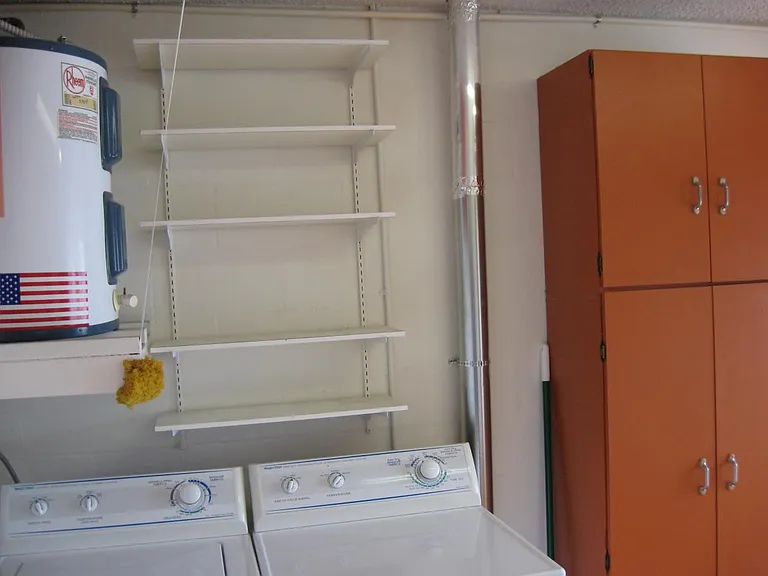 Storage over Laundry