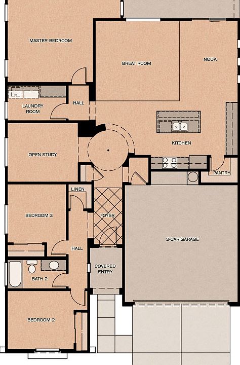 White Oak Floorplan
