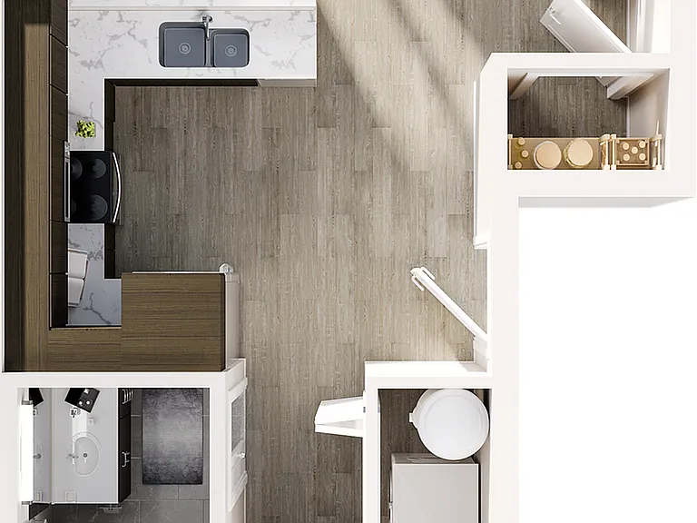 1 Bedroom 1 Bathroom Floor Plan 1 Bedroom 1 Bathroom Floor Plan