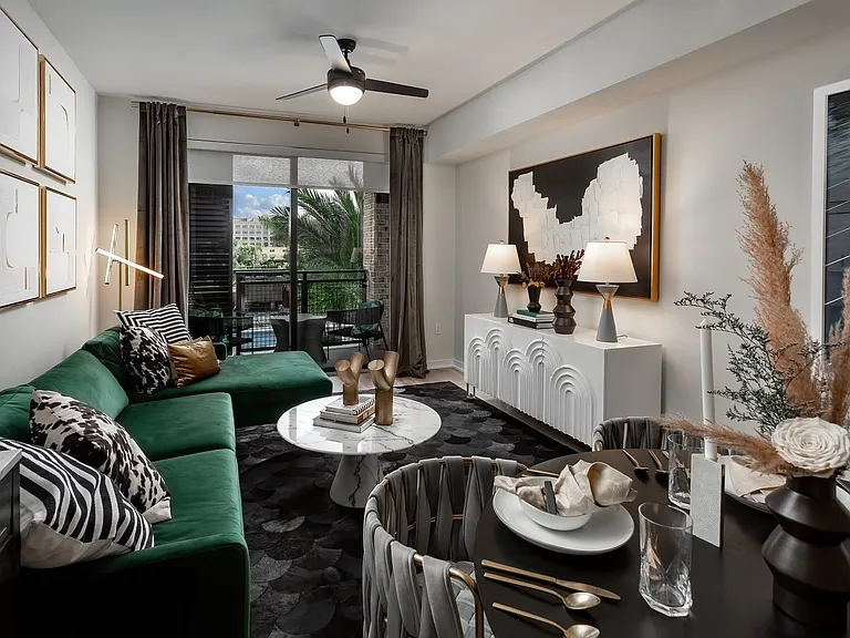 Homes include floor to ceiling windows for abundant natural light.