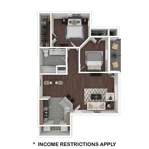 Floor plan B3.P6