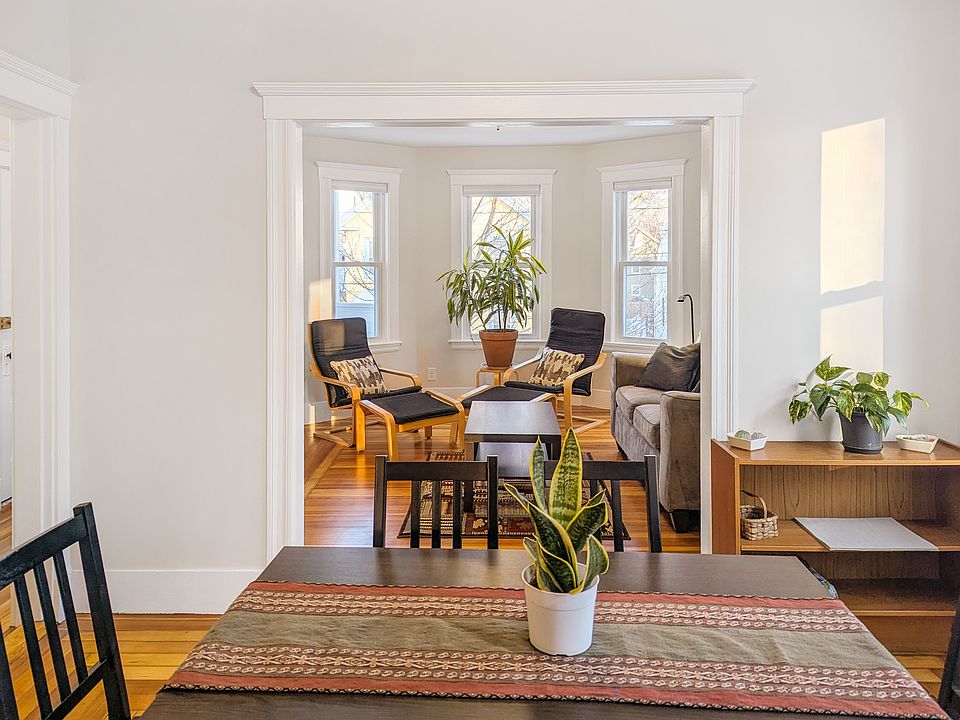 Dining room and living room