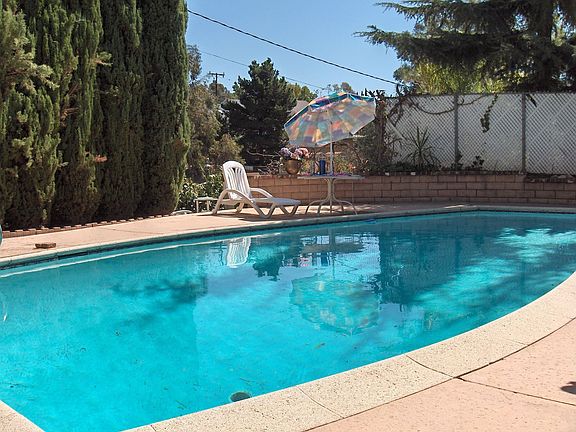 Large Pool in Private Backyard