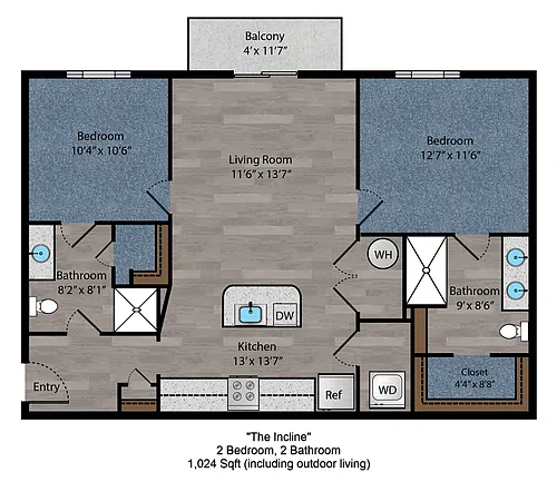 Floor plan The Incline