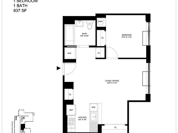 2nd image of 409 Eastern Pkwy #1111