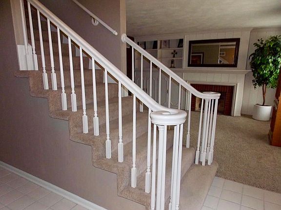 Stairs going to second floor