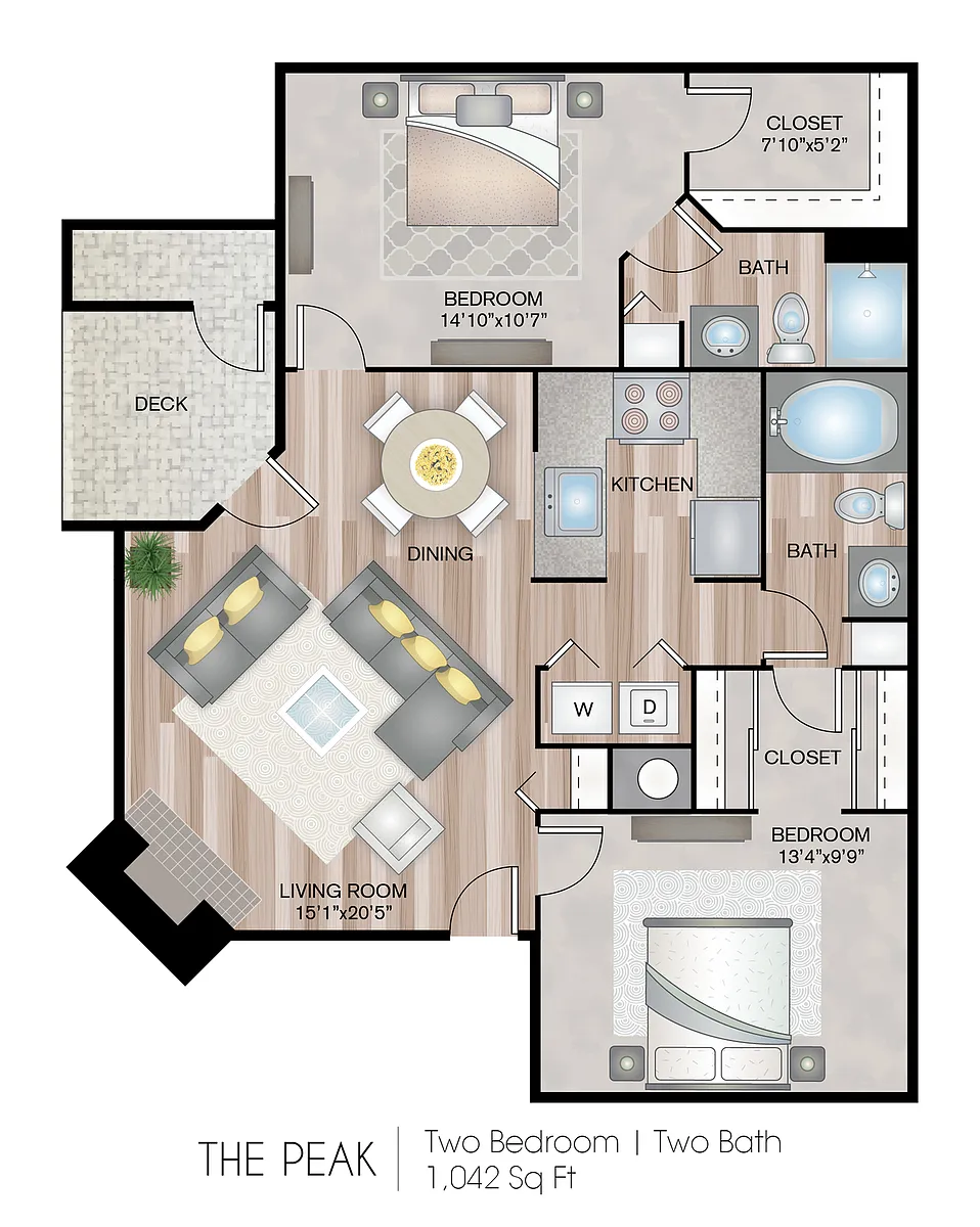 Floor plan The Peak