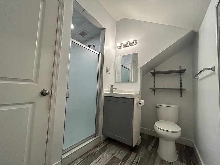 Renovated bathroom