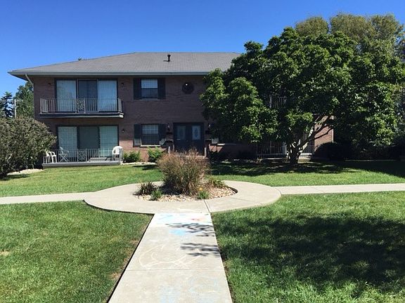 Front of the apartment