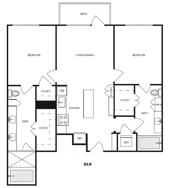 Floor plan B2B