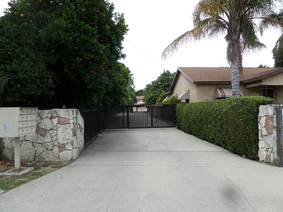 Entrance To Complex Gate Closed