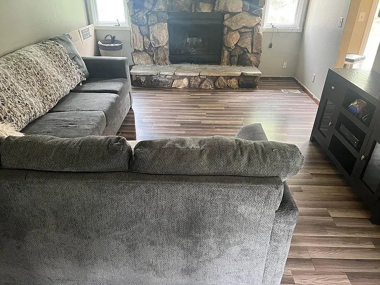 Brand New Luxury Plank Flooring throughout Main Level