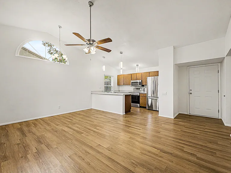 Living Room to Kitchen