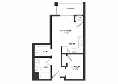Floor plan A1