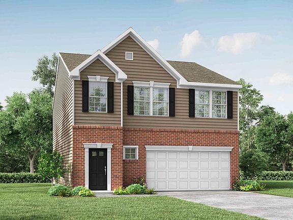 Elevation E Opt. Partial Brick Front