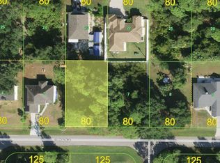 20208 SEDLEY AVENUE LOT 6, PORT CHARLOTTE, FL 33954