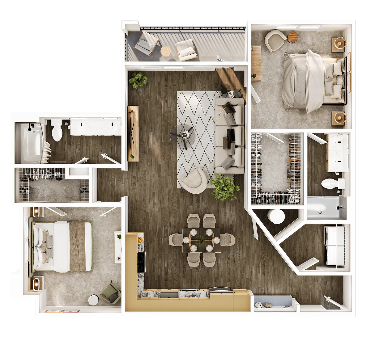 Floor plan B4