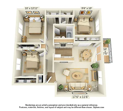 Floor plan 3X1