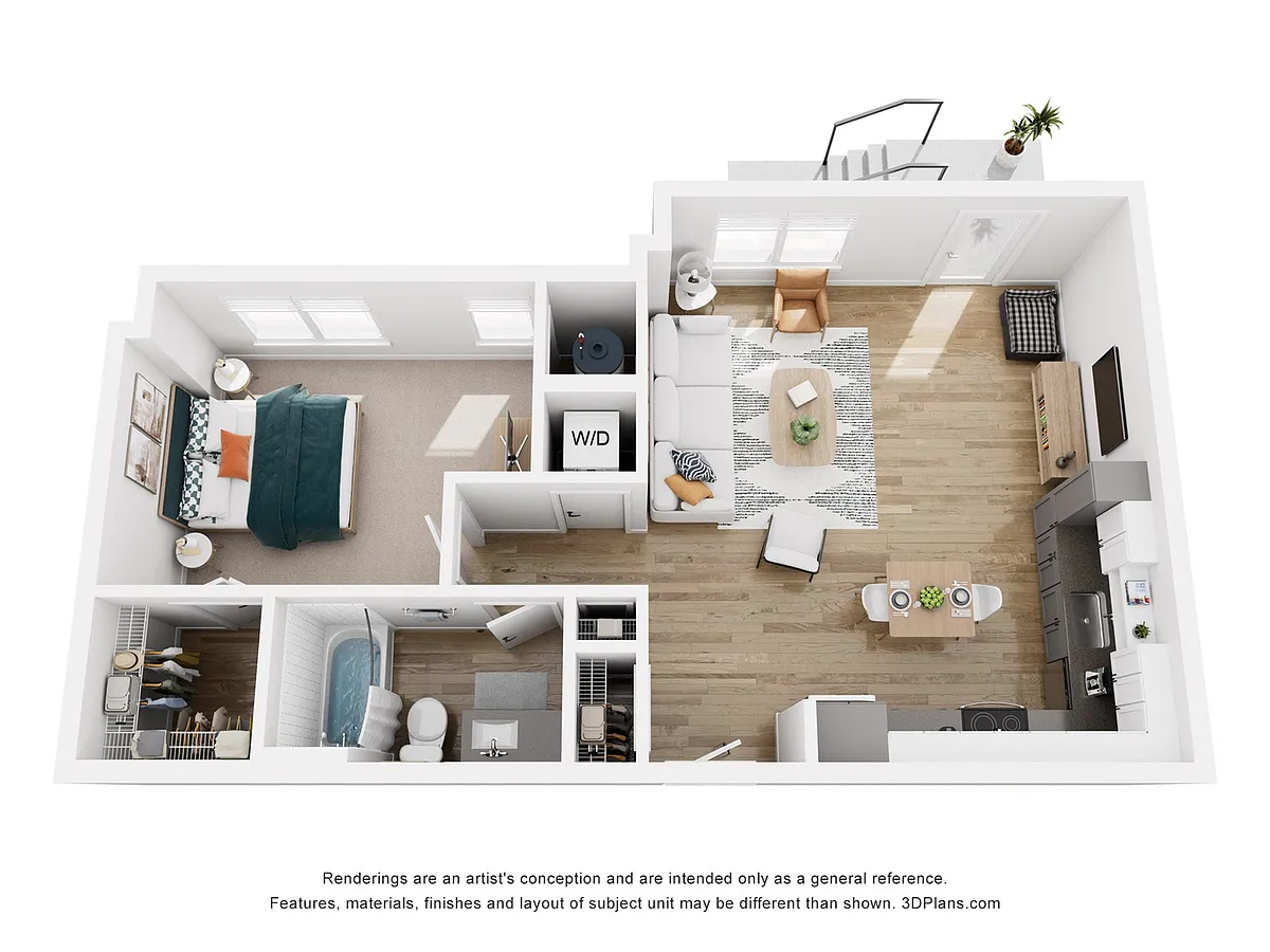 Floor plan Platform 1.6