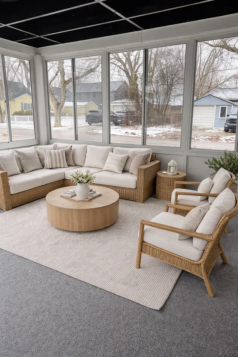 Sun Porch - Furniture for show only - not included - 1795 Haynes St
