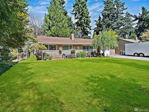 Large front yard