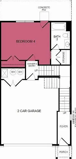 4 bed, 3.5 bath, 2407 sqft, $4,500 — Photo 3