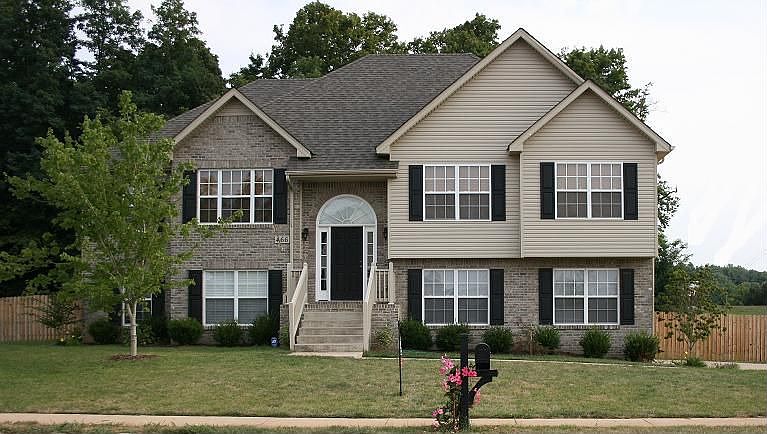 Front view of home