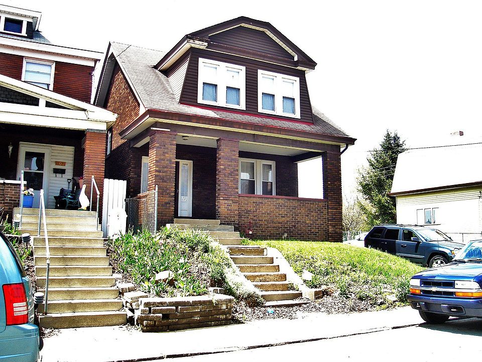 solid brick on corner lot