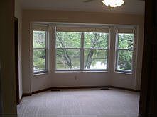 bay window in master bedroom