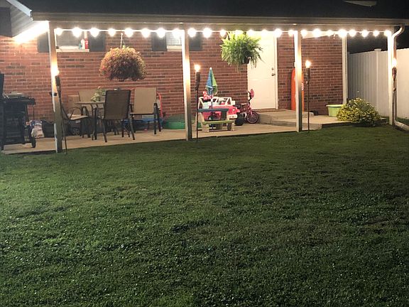 Back patio