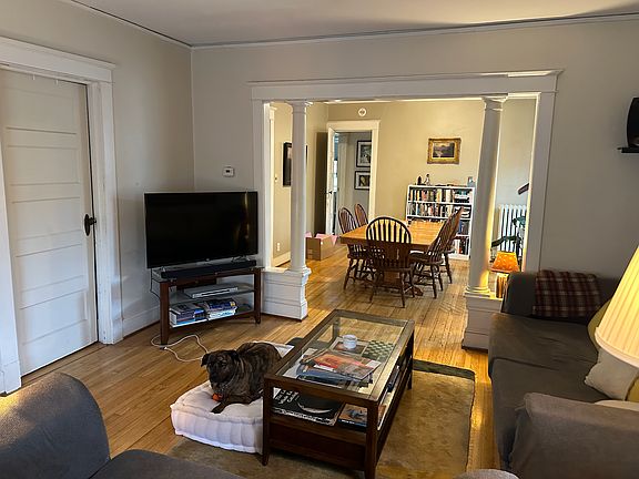 Living room looking into dining room