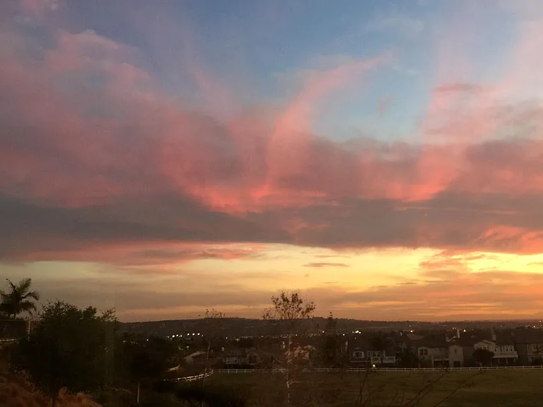 sunset view chilling vibe