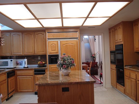 Kitchen with island