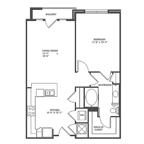 Floor plan A2-1A
