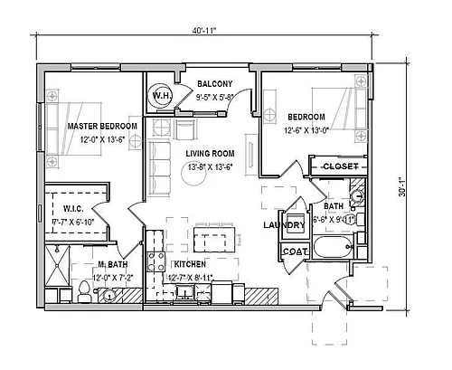 Floor plan Cobalt