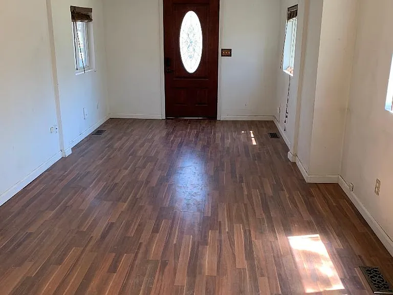 Living room, entry