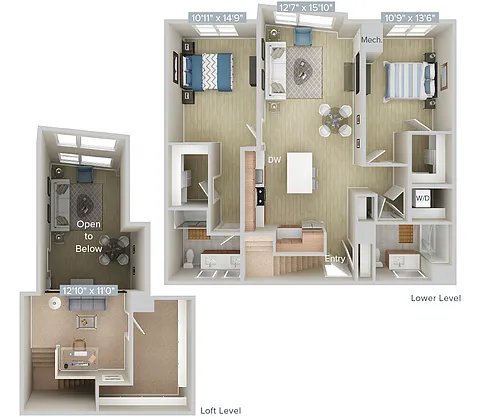Floor plan B6LS-1342