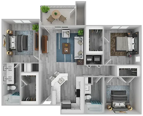 Floor plan C1 Premium Renovation