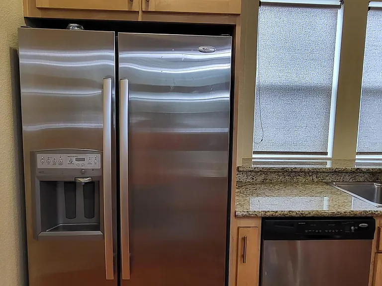 Whirlpool Refrigerator and Dishwasher