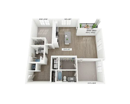 Floor plan Abram