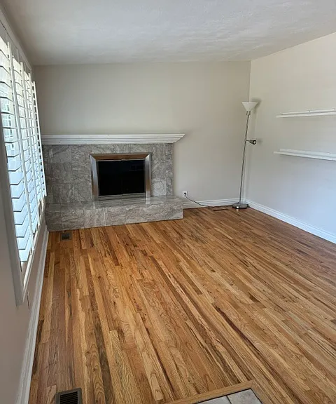 Front door view living space