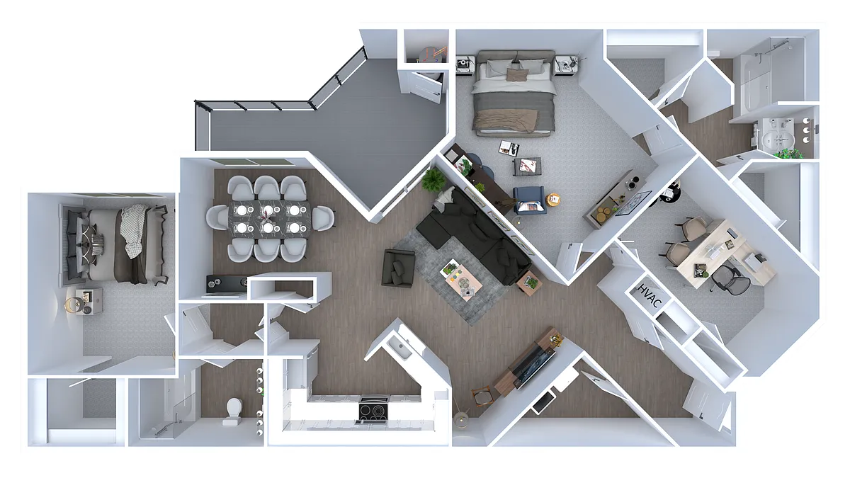 Floor plan Habersham