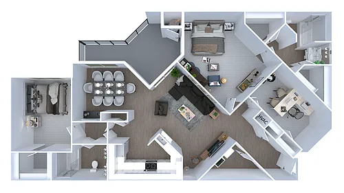 Floor plan Habersham