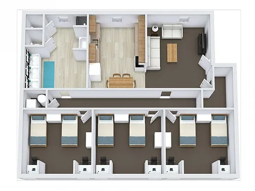 Floor plan 3 X 15