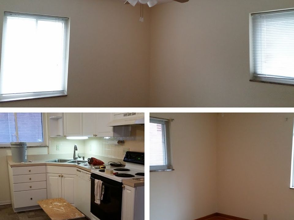 kitchen and bedroom