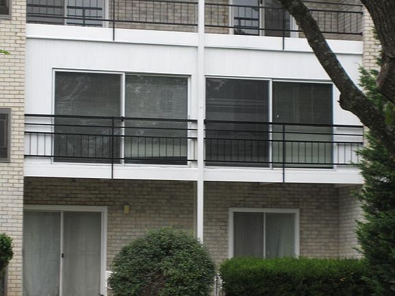 Looking at the open balcony